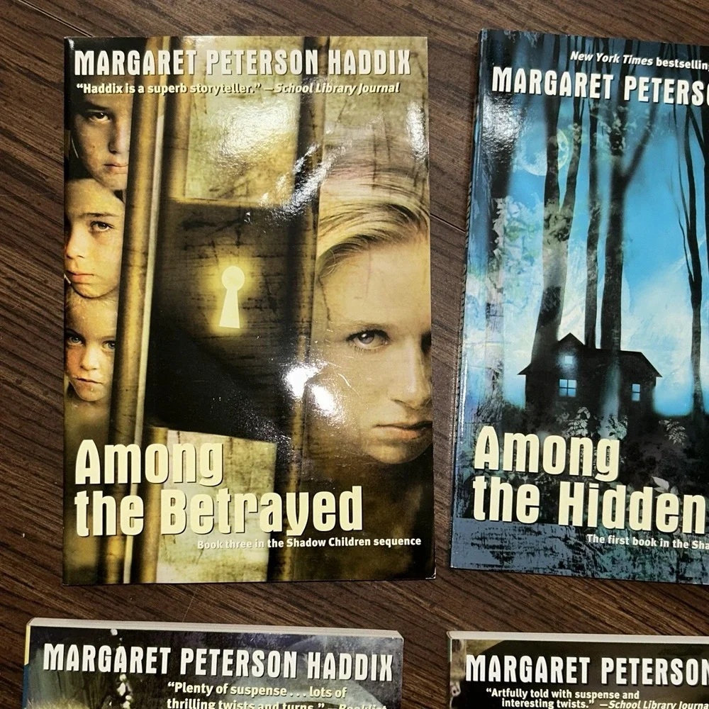 Shadow Children Series Boxed Set Books 1-4 Margaret Peterson Haddix‎